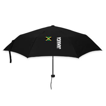 Jamaïque Jamaïque Rasta Raggea Drapeau Rastafari - Parapluie standard - noir - Devant