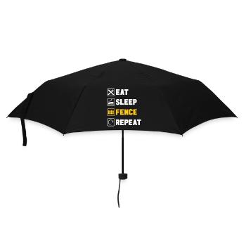 Fence Installer Fence Builder Fence Installer - Umbrella (small) - black - Front