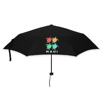 Maui Hawaii Hawaiian - Regenschirm (klein) - Schwarz - Vorne