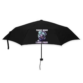 Volez haut, vivez en liberté - Parapluie standard - noir - Devant
