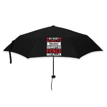 Fence Installer Fence Builder Fence Installer - Umbrella (small) - black - Front