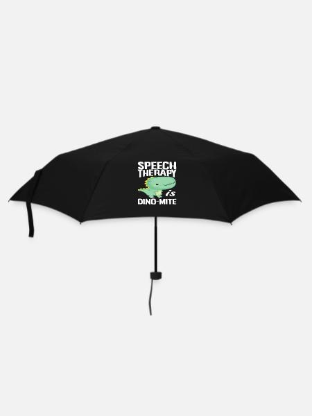 L’orthophonie est un dinosaure - Parapluie standard - noir