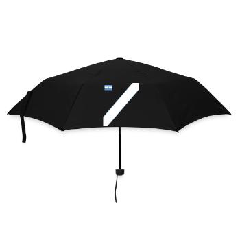 Argentinien Geschenk Argentina Argentine Flagge - Regenschirm (klein) - Schwarz - Vorne