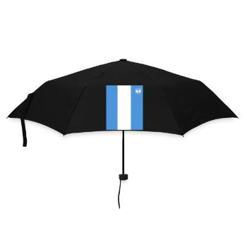 Argentinien Geschenk Argentina Argentine Flagge - Regenschirm (klein) - Schwarz - Vorne
