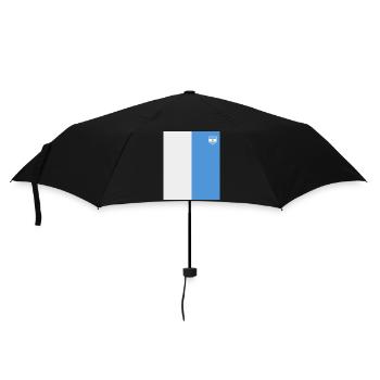 Argentinien Geschenk Argentina Argentine Flagge - Regenschirm (klein) - Schwarz - Vorne