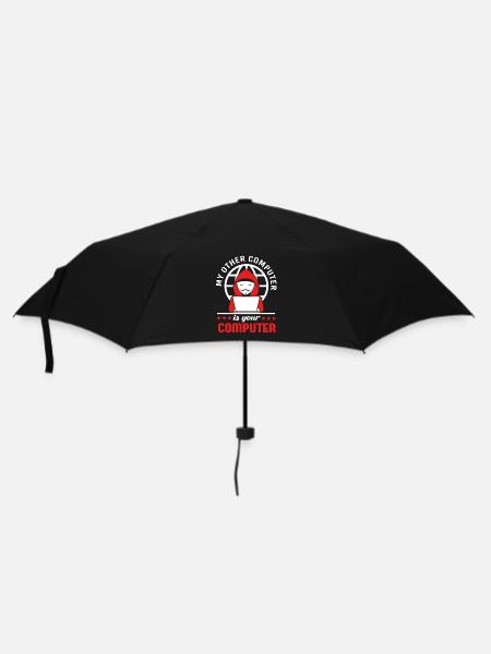Cyber programmeur cybersécurité Hacker - Parapluie standard - noir