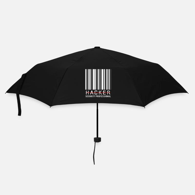 Cybersecurity Cyber Programmierer Hacker - Regenschirm (klein) - Schwarz