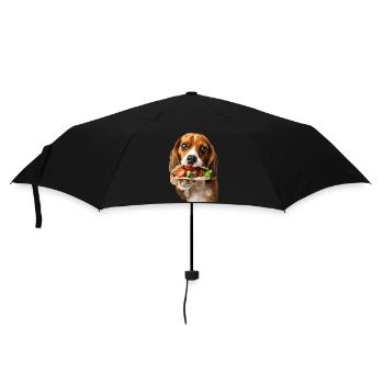 Beagle - Parapluie standard - noir - Devant