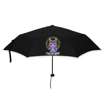 Hieroglyphs Lucipurr Mythology - Umbrella (small) - black - Front