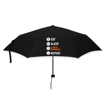 Florist Floral Flower Floristry - Umbrella (small) - black - Front