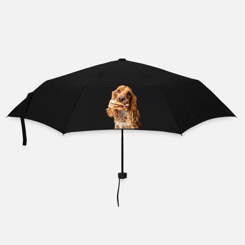 Cocker Spaniel - Regenschirm (klein) - Schwarz