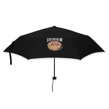 Marathon Do You Even Run Bro Running - Umbrella (small) - black - Front