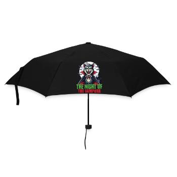 Chat vampire La nuit du vampire - Parapluie standard - noir - Devant