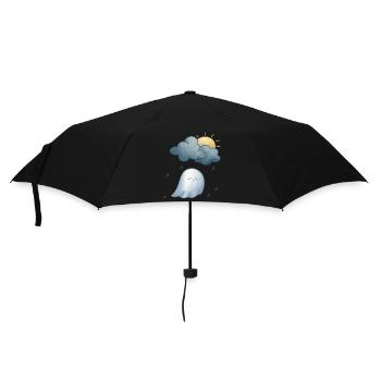 Petit fantôme sous la pluie - Parapluie standard - noir - Devant