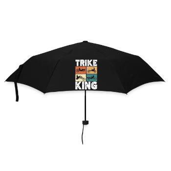Tricycle couché Liegetrike Liegedreirad - Parapluie standard - noir - Devant