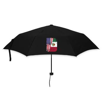 Mexico Mexico Mexican Gift Flag Football - Umbrella (small) - black - Front