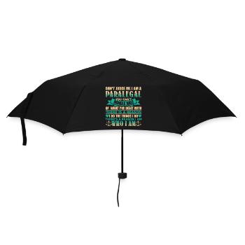Paralegal Don't Judge Paralegal - Umbrella (small) - black - Front