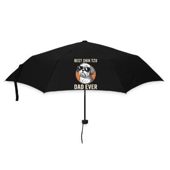 Shih Tzu Saying Dad Funny Shih Tzu Gift - Umbrella (small) - black - Front