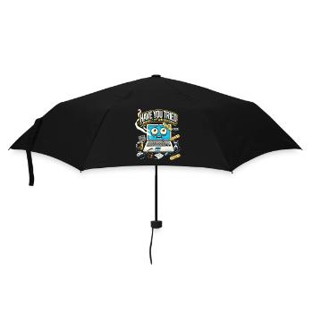 Haben Sie versucht, das Gerät aus- und wieder einz - Regenschirm (klein) - Schwarz - Vorne