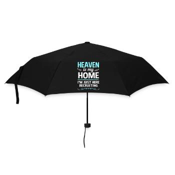 Youth pastor - Umbrella (small) - black - Front