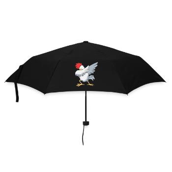 Chicken Poultry - Umbrella (small) - black - Front