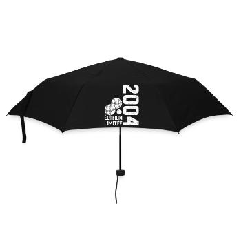 2004 Limited Edition Petanque 20th Anniversary - Umbrella (small) - black - Front