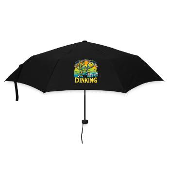 Day Dinking - Regenschirm (klein) - Schwarz - Vorne
