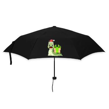 Snail Christmas Package - Umbrella (small) - black - Front