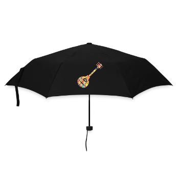 Mandolin Geometric - Umbrella (small) - black - Front