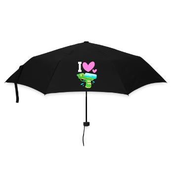 Pistolet à eau - Parapluie standard - noir - Devant