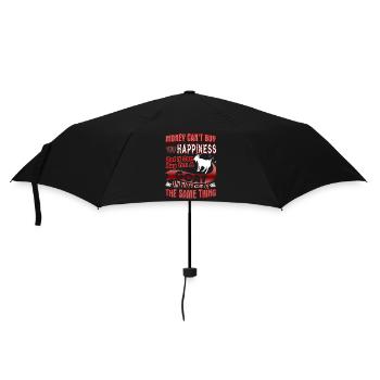 Goat Is Happiness - Umbrella (small) - black - Front