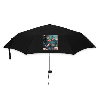 Japon - Parapluie standard - noir - Devant
