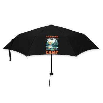 I Survived Summer Camp 5 - Regenschirm (klein) - Schwarz - Vorne