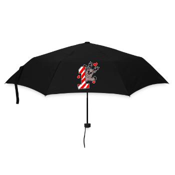 Renne bébé de 1 an - Parapluie standard - noir - Devant