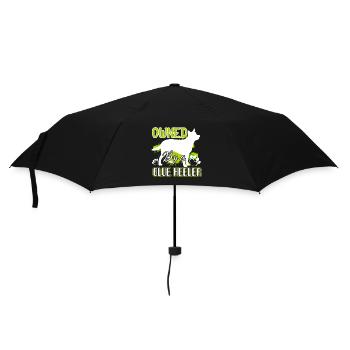 Owned By A Blue Heeler - Umbrella (small) - black - Front