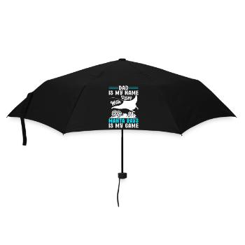 Raies Manta Grandes créatures marines Manta - Parapluie standard - noir - Devant