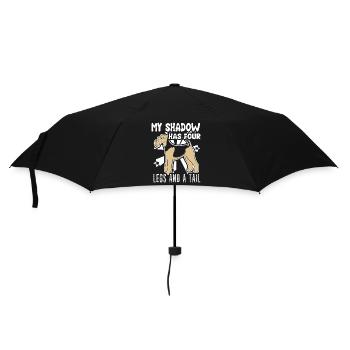 Airedale Terrier My Shadow Has Four Legs - Umbrella (small) - black - Front