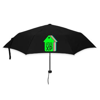 Gamer - Regenschirm (klein) - Schwarz - Vorne