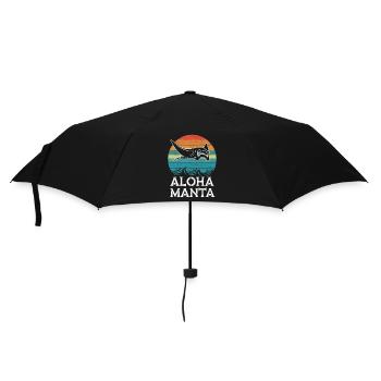 Manta Rays Great Manta Sea Creatures - Umbrella (small) - black - Front