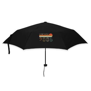 Original 2005 20e Anniversaire Cadeau Vintage - Parapluie standard - noir - Devant