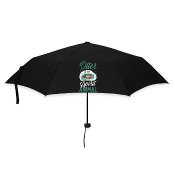 Loutre Loutre est mon animal spirituel - Parapluie standard - noir - Devant