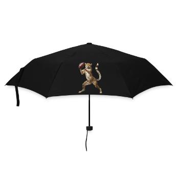Cheetah Football - Umbrella (small) - black - Front