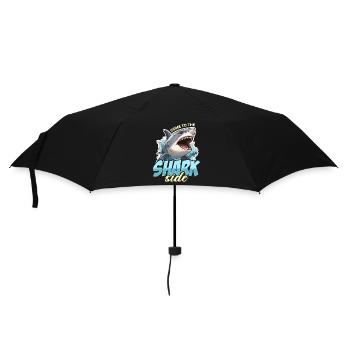 Chasse au requin Venez au côté du requin Paléontologie - Parapluie standard - noir - Devant