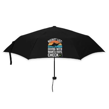 Manta Rays Great Manta Sea Creatures - Umbrella (small) - black - Front