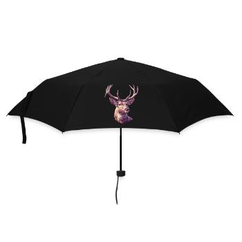 Deer Deer - Umbrella (small) - black - Front