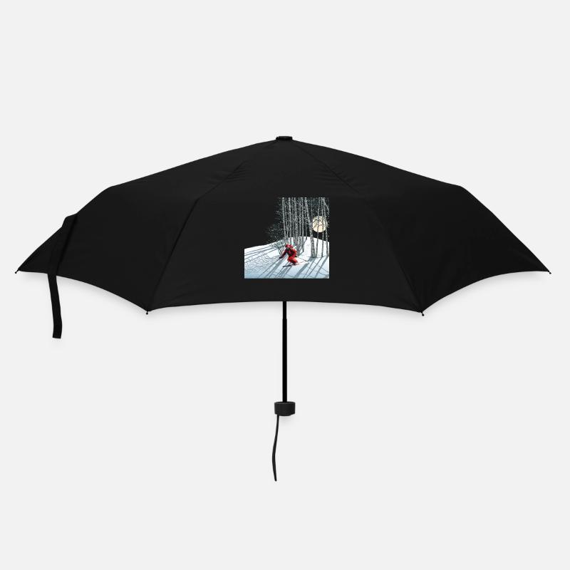 Nachtskifahren Ski nocturne - Parapluie standard - noir