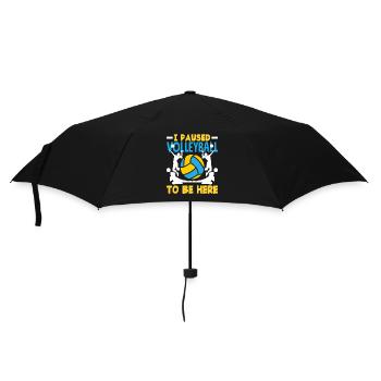 J’ai fait une pause pour être ici - Parapluie standard - noir - Devant