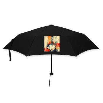 Banjo - Regenschirm (klein) - Schwarz - Vorne