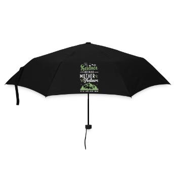 Environmental Science Because Mother Agriculturist - Umbrella (small) - black - Front