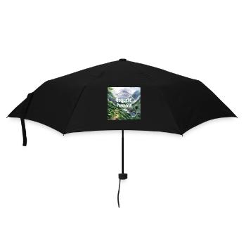 Boquete Panama - Regenschirm (klein) - Schwarz - Vorne